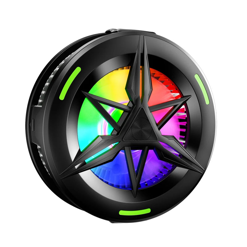 USB-C Phone Cooler with RGB and Magnetic/Clip Mounts