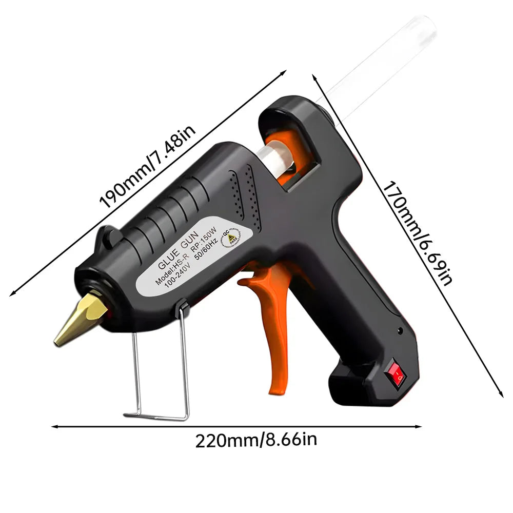 Mains Hot-Glue Gun for 11 mm Sticks
