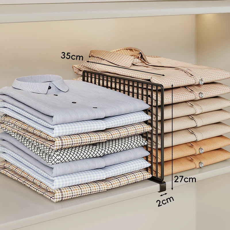 Adjustable Metal Wardrobe Shelf Dividers