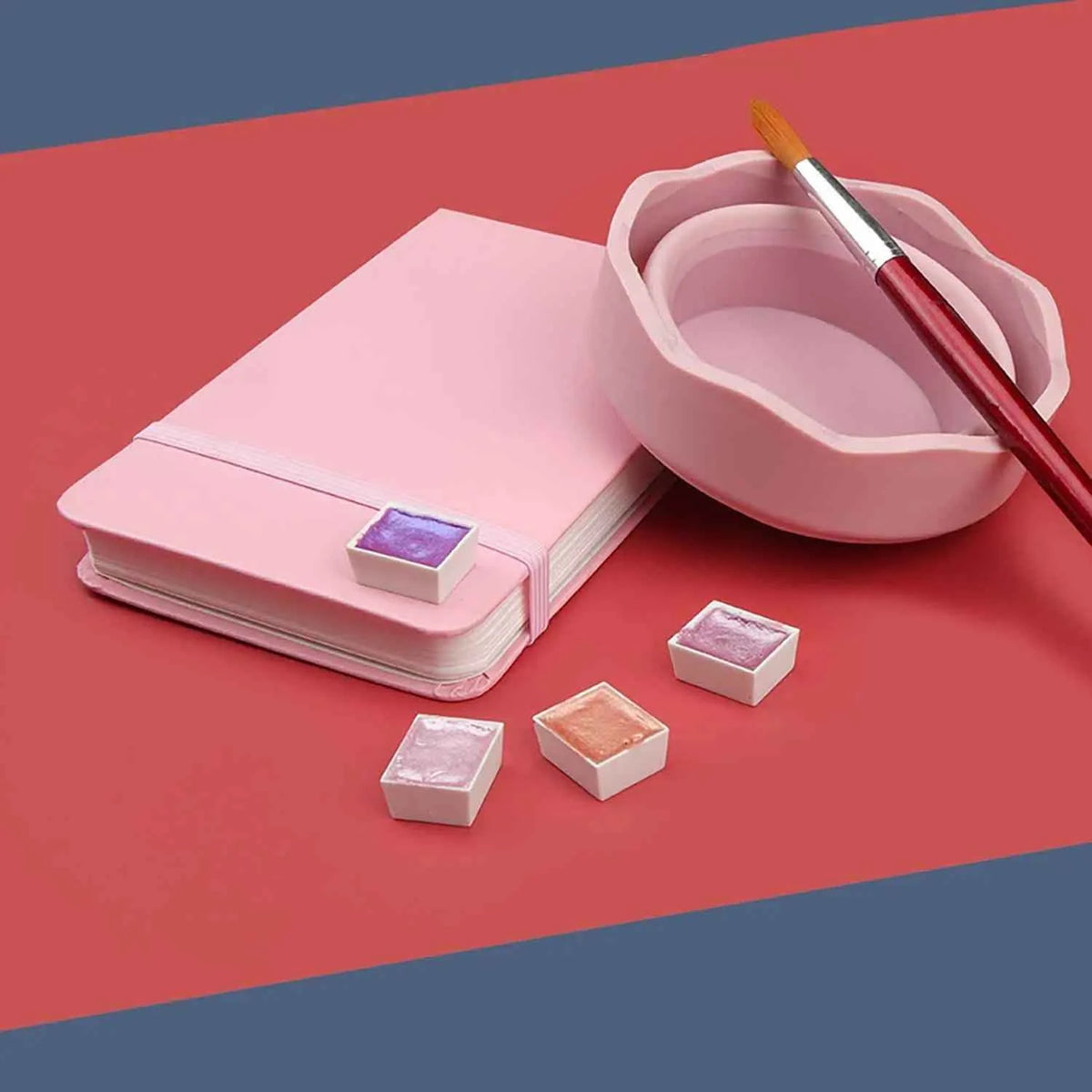 Collapsible Silicone Paintbrush Washing Cup