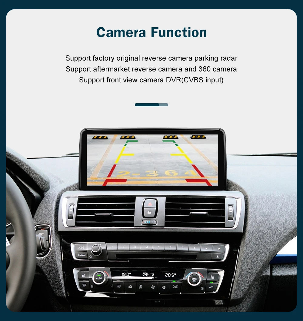 Bezdrátový displej CarPlay pro BMW řady 1–4