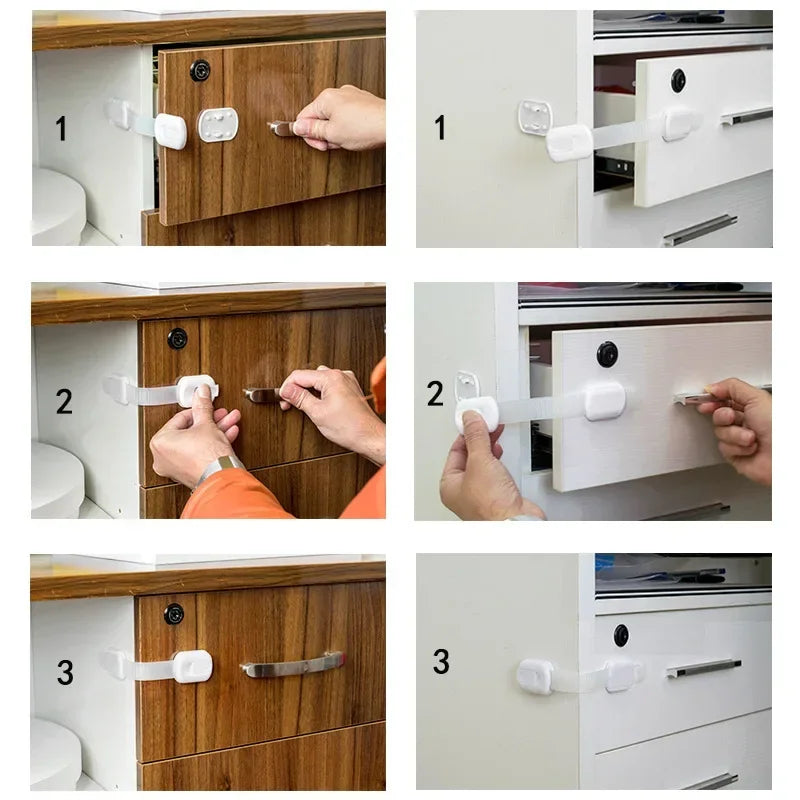 Baby Safety Cabinet Drawer Locks