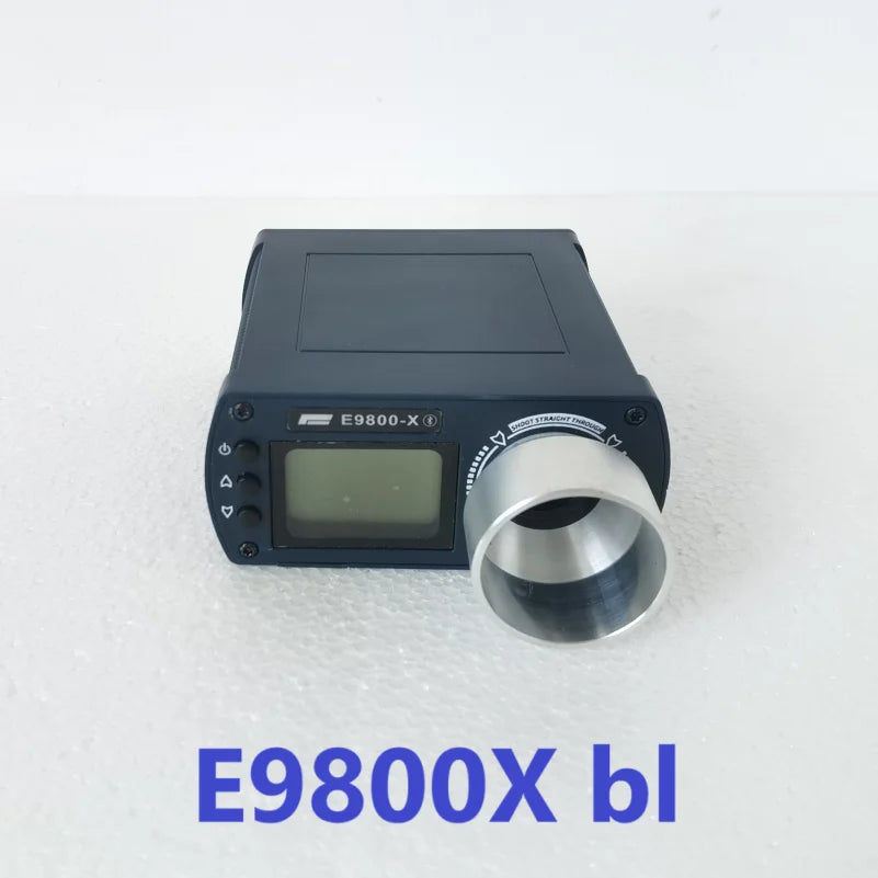 Cronómetro de velocidad de disparo E9800X Pro BT Bullet E9800Xbl Versión mejorada Cronoscopio LCD Medidores de velocidad