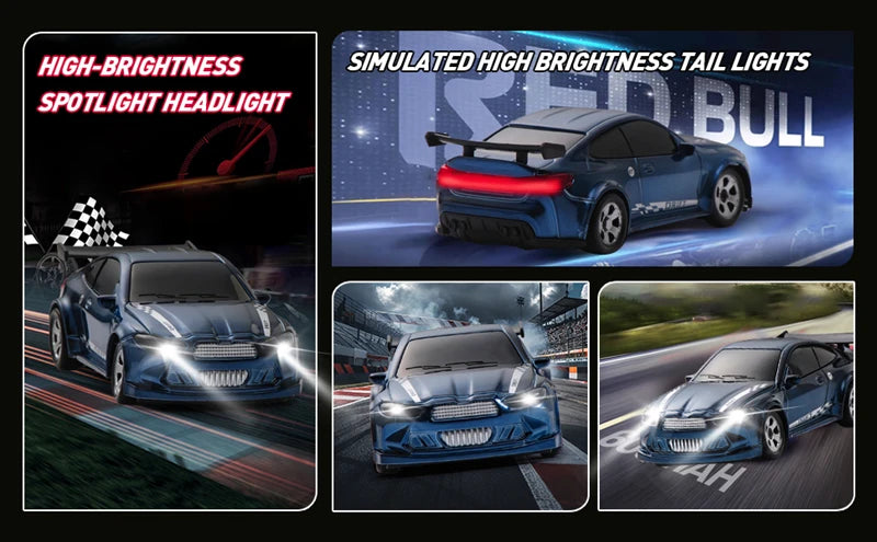 1/64 High‑Speed Drift RC Car 4WD Mini Racing Model