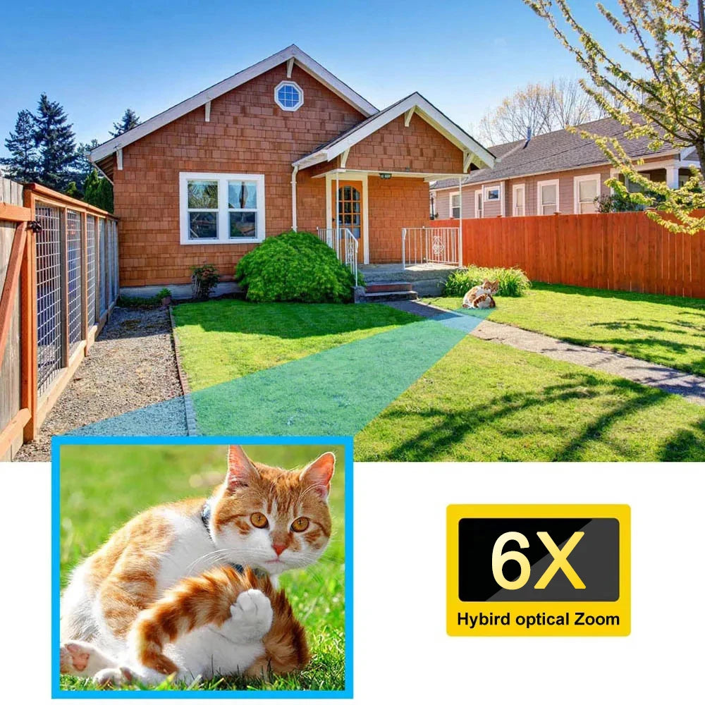 Miniaturowa kamera 5MP z kartą SIM 4G, widzeniem nocnym i akumulatorem do ładowania