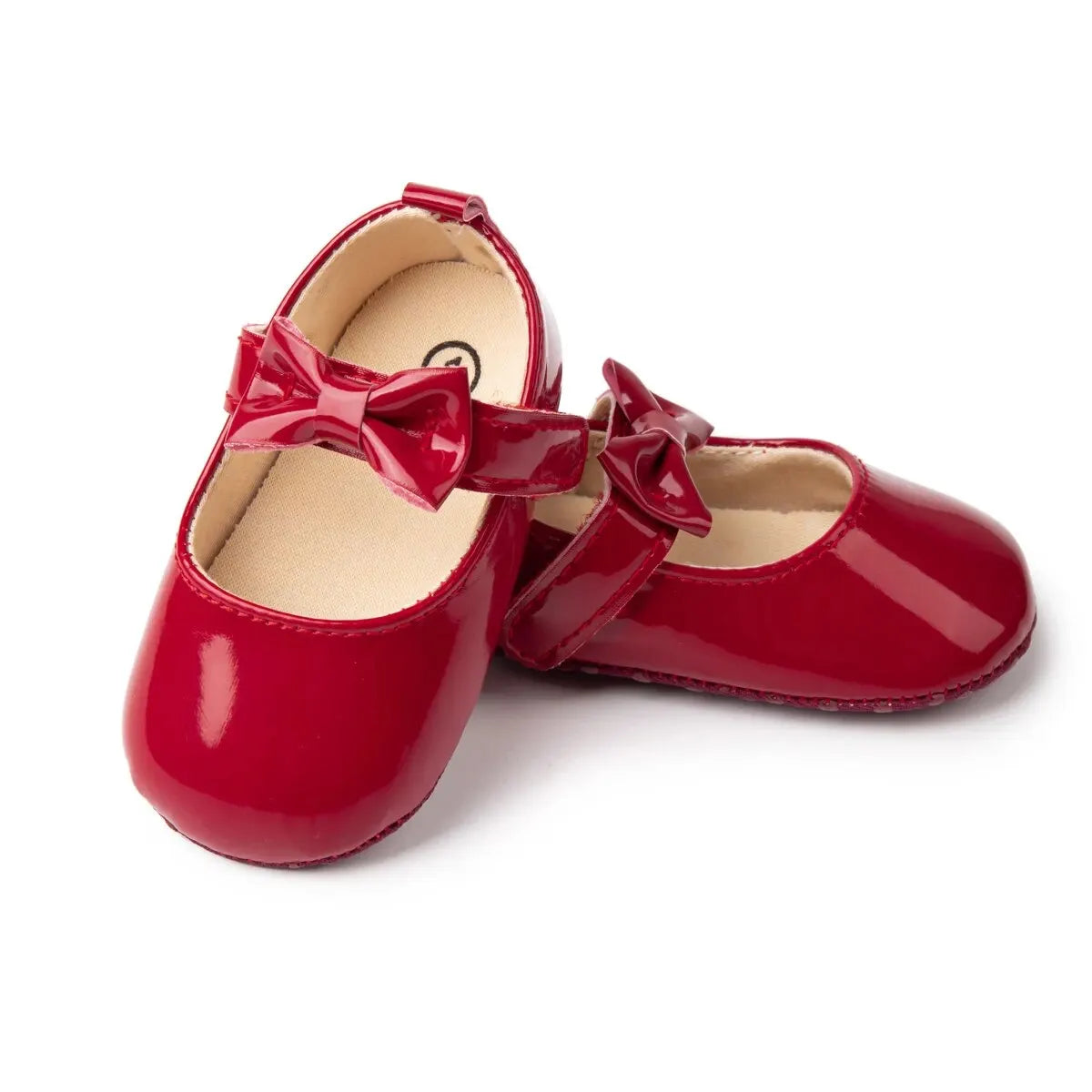 Baby Girl Dress Shoes with Bowknot Soft Sole Princess Style