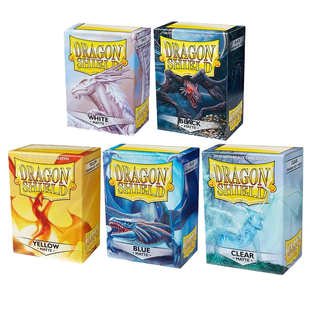 100pcs/Box 66*91cm Matte Cards Sleeves Dragon Shield Cards Cover Cards Protector for PTCG/Star Cards