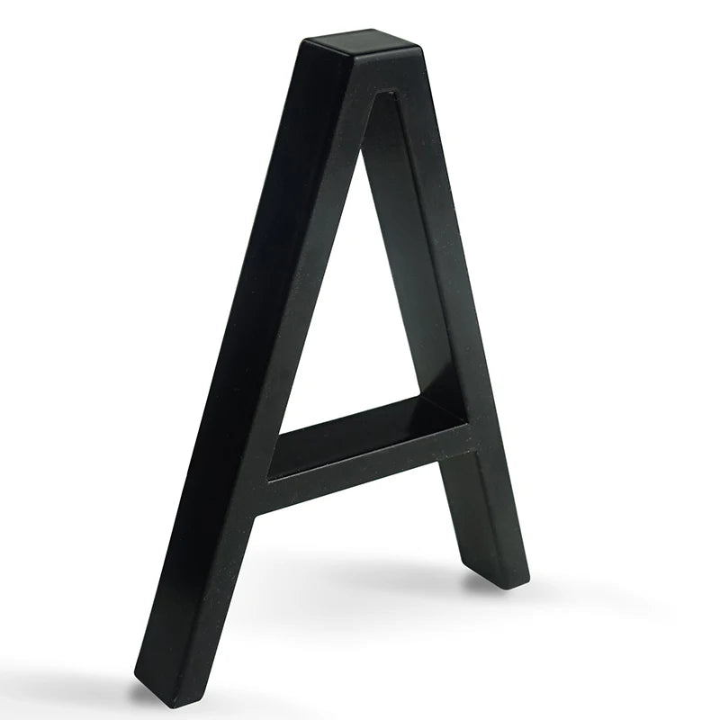 Floating House Number Sign