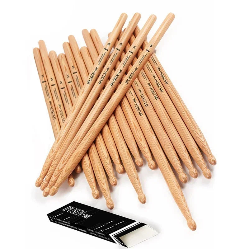 Wooden Drumsticks, 5A or 7A Pair