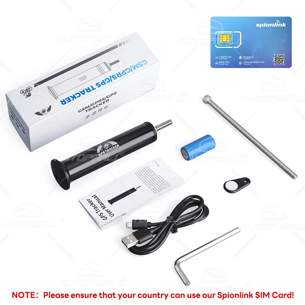 Mountain Bike Gps Tracker 4G Coban TK407 Bluetooth Anti Theft Real Time Motorbike Location Waterproof Bicycle Tracking Device