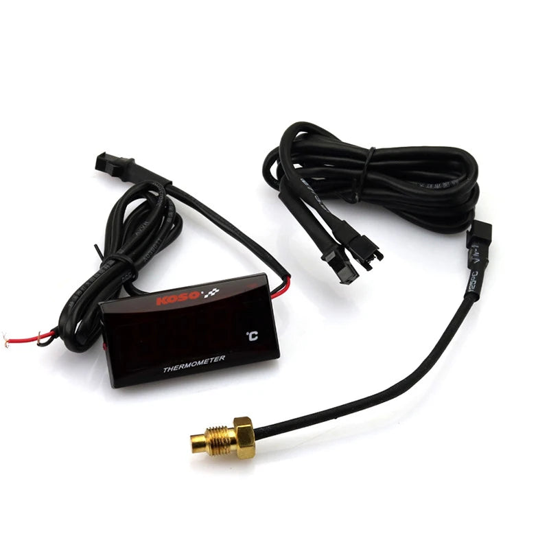 12V Digital Motorcycle Coolant Temperature Meter