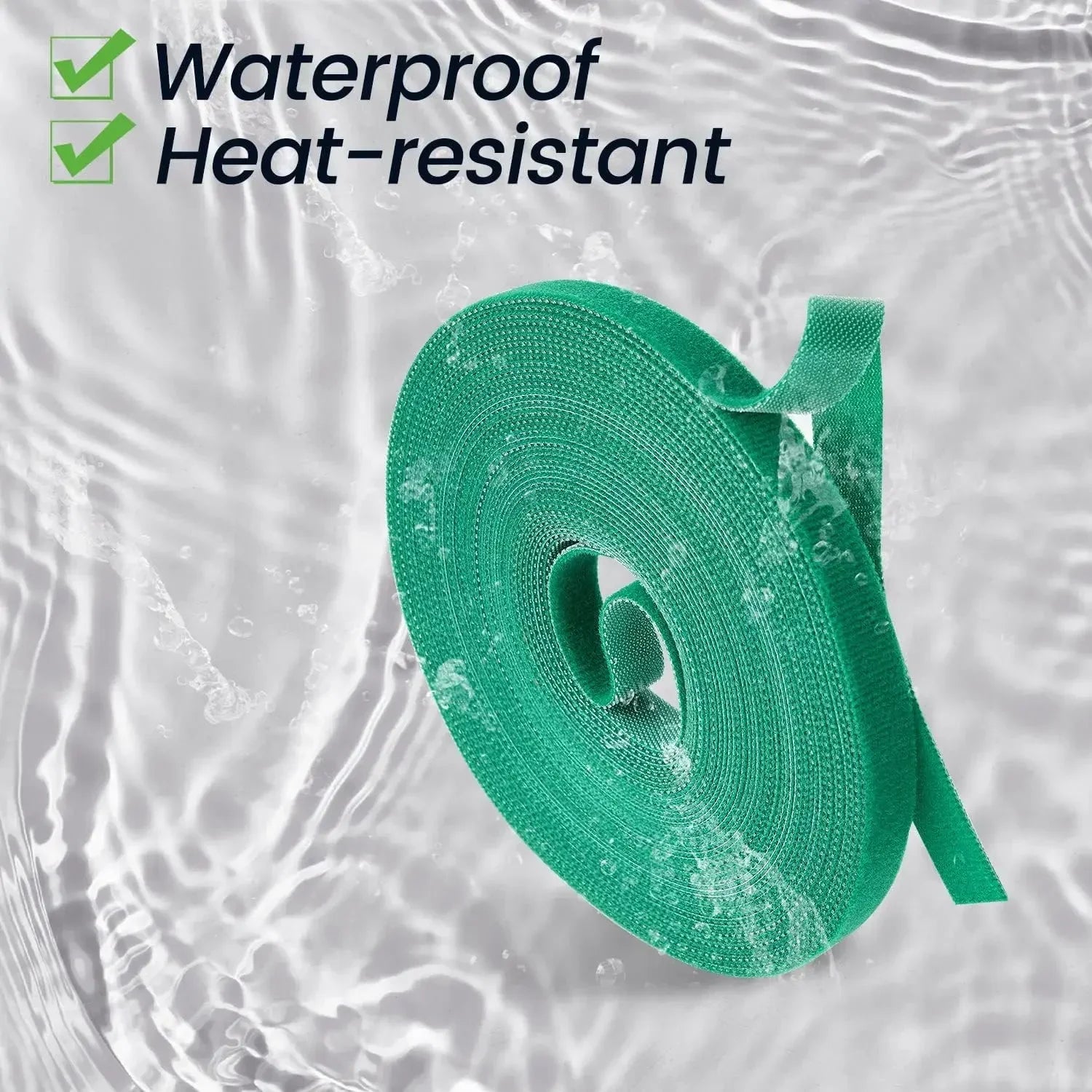 20/2M Nylon Plant Ties Plant Bandage Hook Tie Loop Adjustable Plant Support Reusable Fastener Tape for Home Garden Accessories