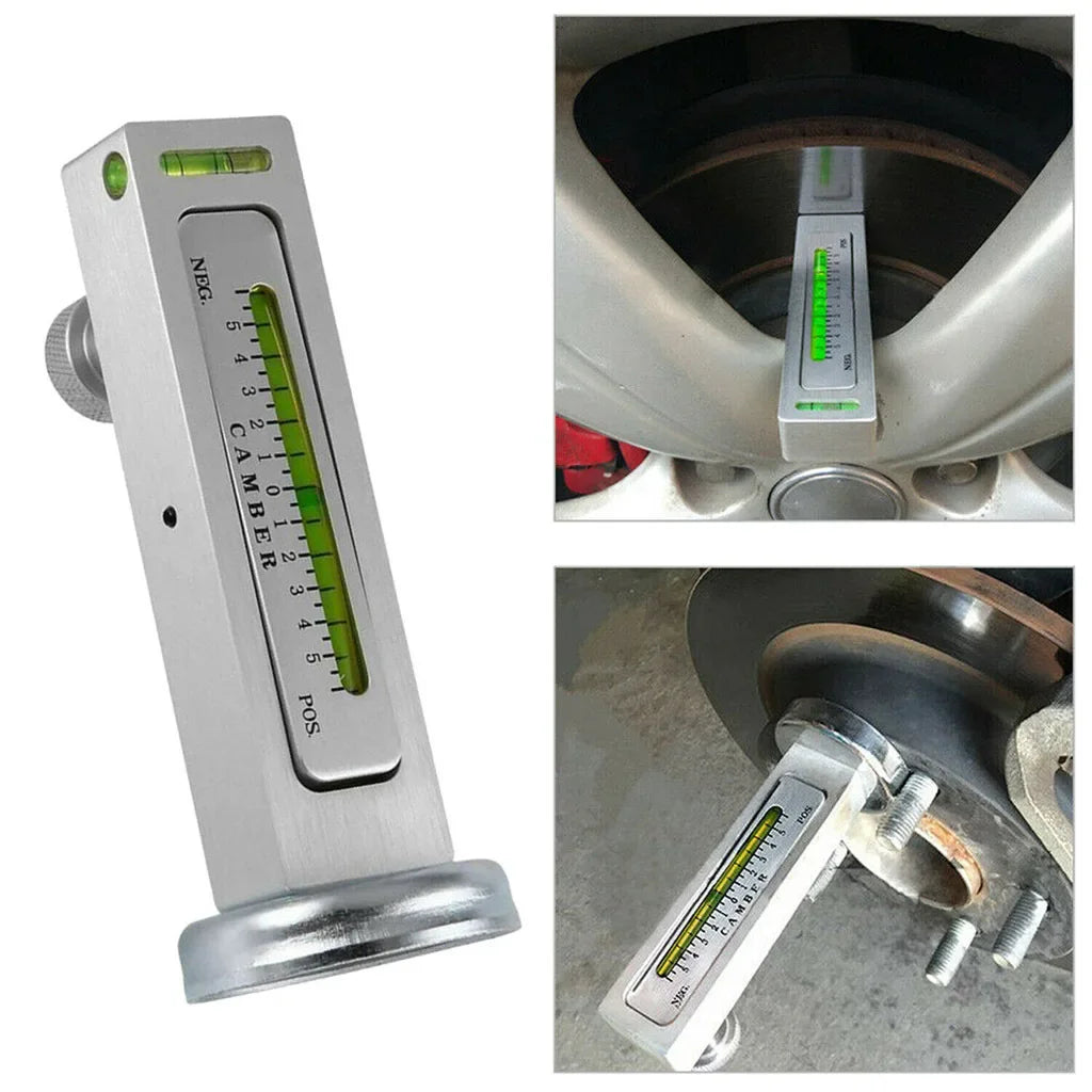 Automobil 4-kolesové polohovanie magnetický úroveň, negatívny sklon kolies, nastaviteľný magnetický merací nástroj, nástroj na zarovnávanie kolies, sklon camber