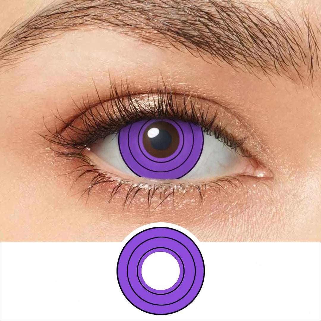 Yellow Coloured Contact Lenses - Pair