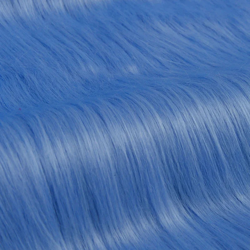 25x45cm Long Hair Faux Fur Fabric For Animal Suit DIY Doll Hair Beard Craft Making Material Patchwork Garment Sewing Accessories