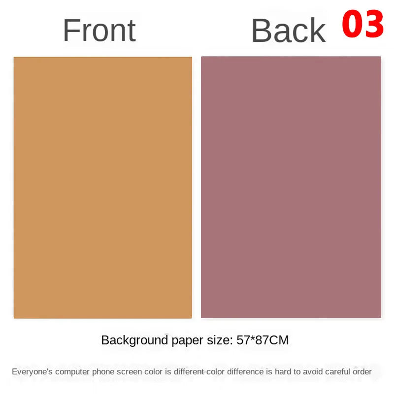 Double-Sided Product Photography Backdrop, 57 × 87cm