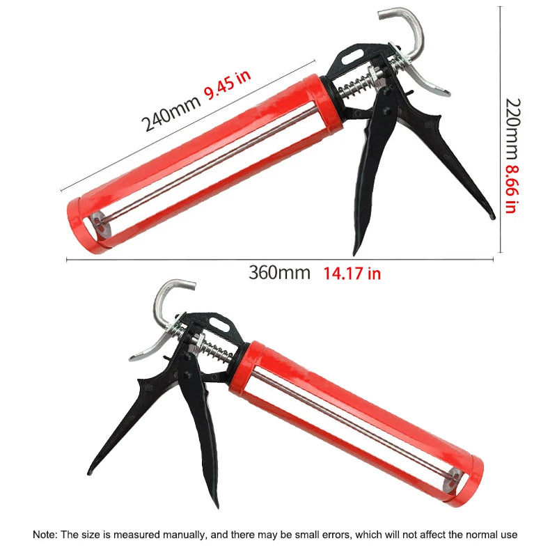Manual Caulking Gun with Rotating Cartridge Holder