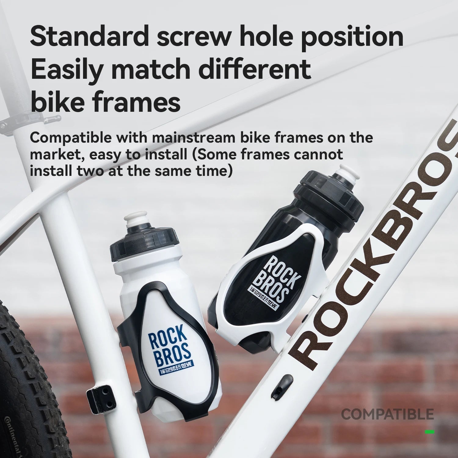 600ml Cycling Water Bottle with Bike Cage