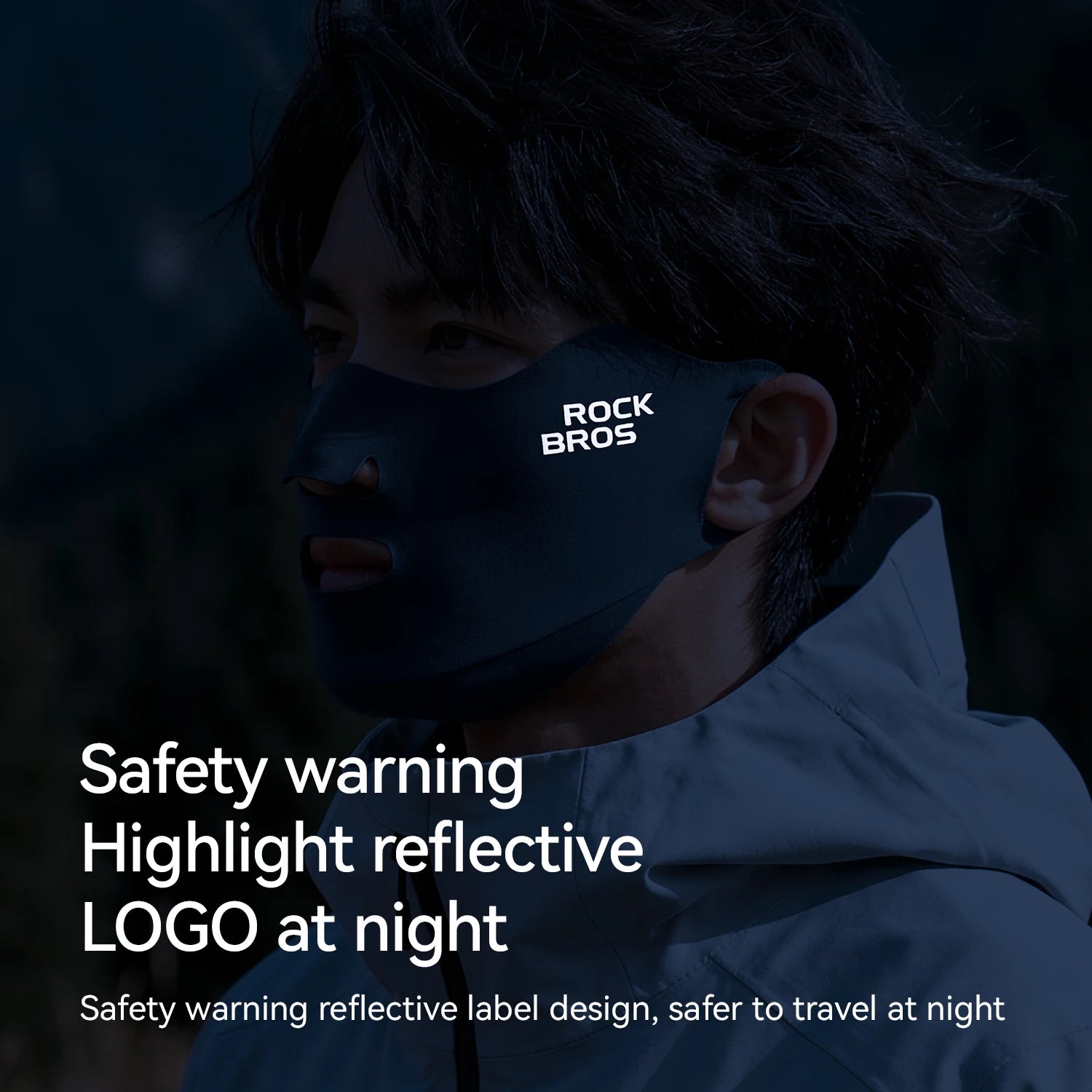 Cycling Face Mask with Fleece Inner Layer