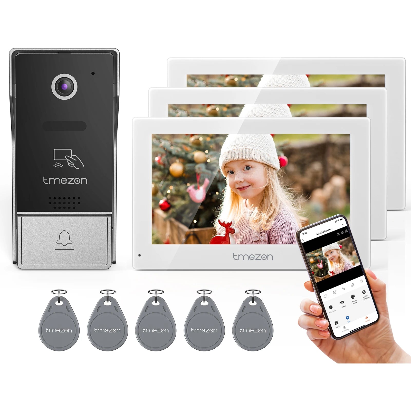 Smart Video Intercom 7" 1080P Screen