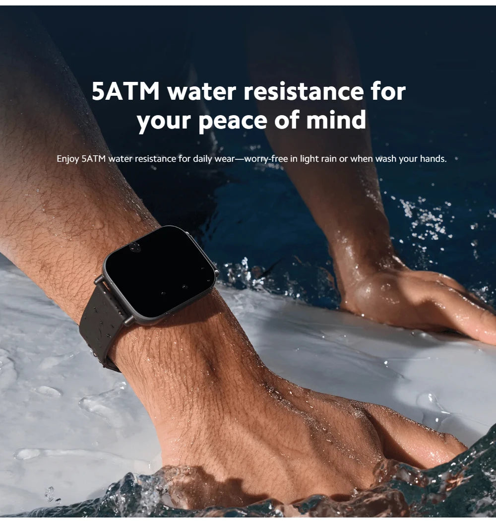 Παγκόσμια Έκδοση Xiaomi Redmi Watch 5 Active 2'' οθόνη LCD · έως 18 ημέρες μπαταρία · κλήσεις Bluetooth® · 140+ τρόποι προπόνησης · 470mAh