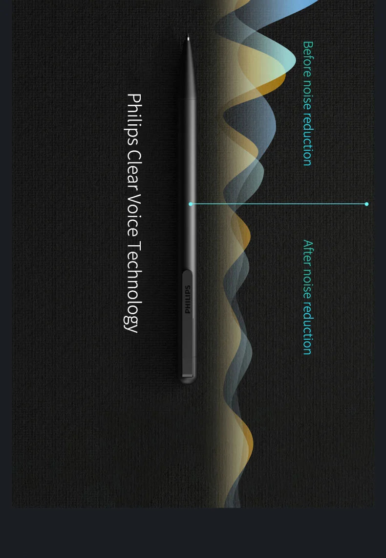 Philips 100% Original Digital Voice Recorder 16GB 64GB Smart Recording Pen Bluetooth VTR5910
Philips 100% Original Digital voiceoptager 16 GB 64 GB Smart optagelsespen Bluetooth VTR5910