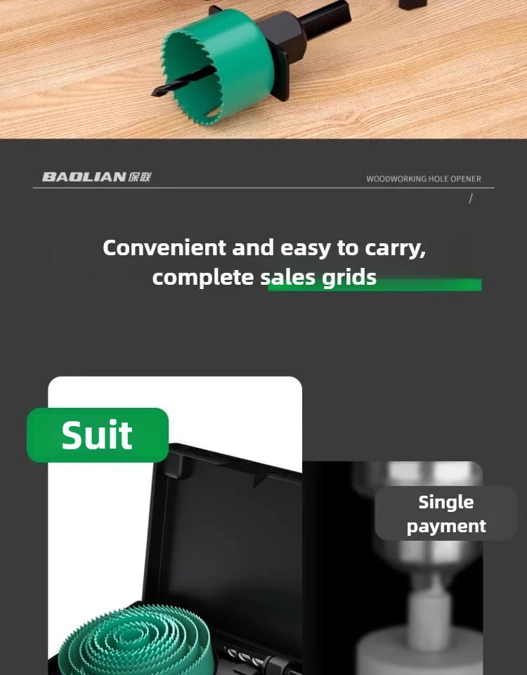 Woodworking Hole Saw Sets