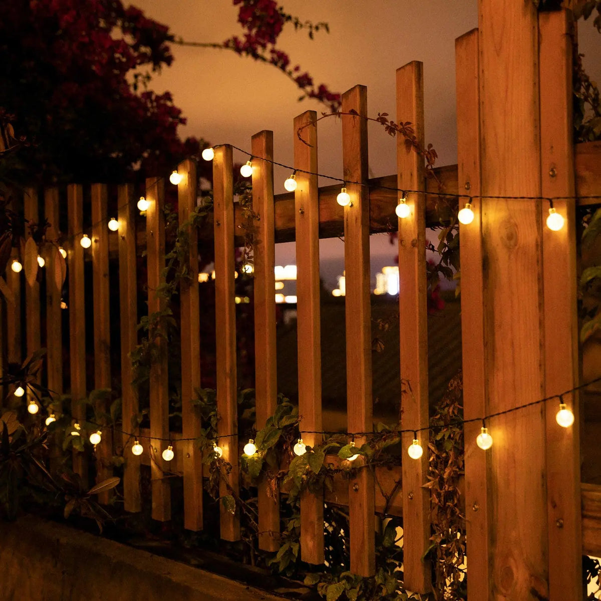Solar Globe String Lights - Length and Colour Options