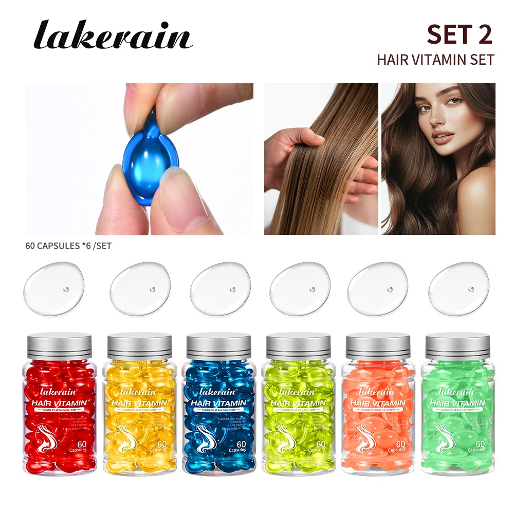 Vitamin Oil Hair Care Essence Capsules