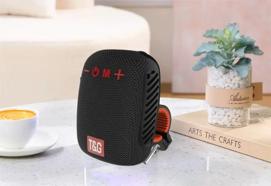 Outdoor Bicycle TG392 Portable Bluetooth Speaker TWS Wireless Mini Bass FM Radio Soundbar Boombox Riding Music Play Loudspeaker