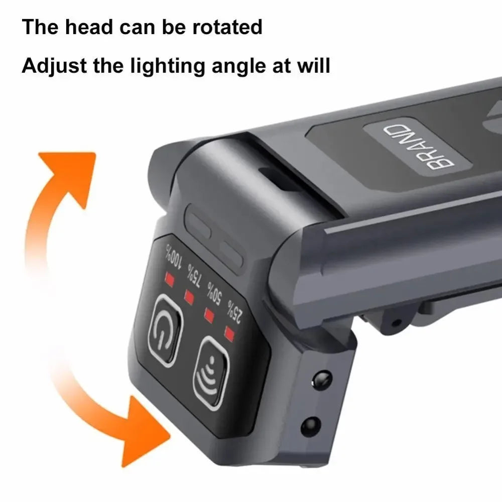Wiederaufladbare LED-Kappenclip-Leuchte mit Sensorsteuerung