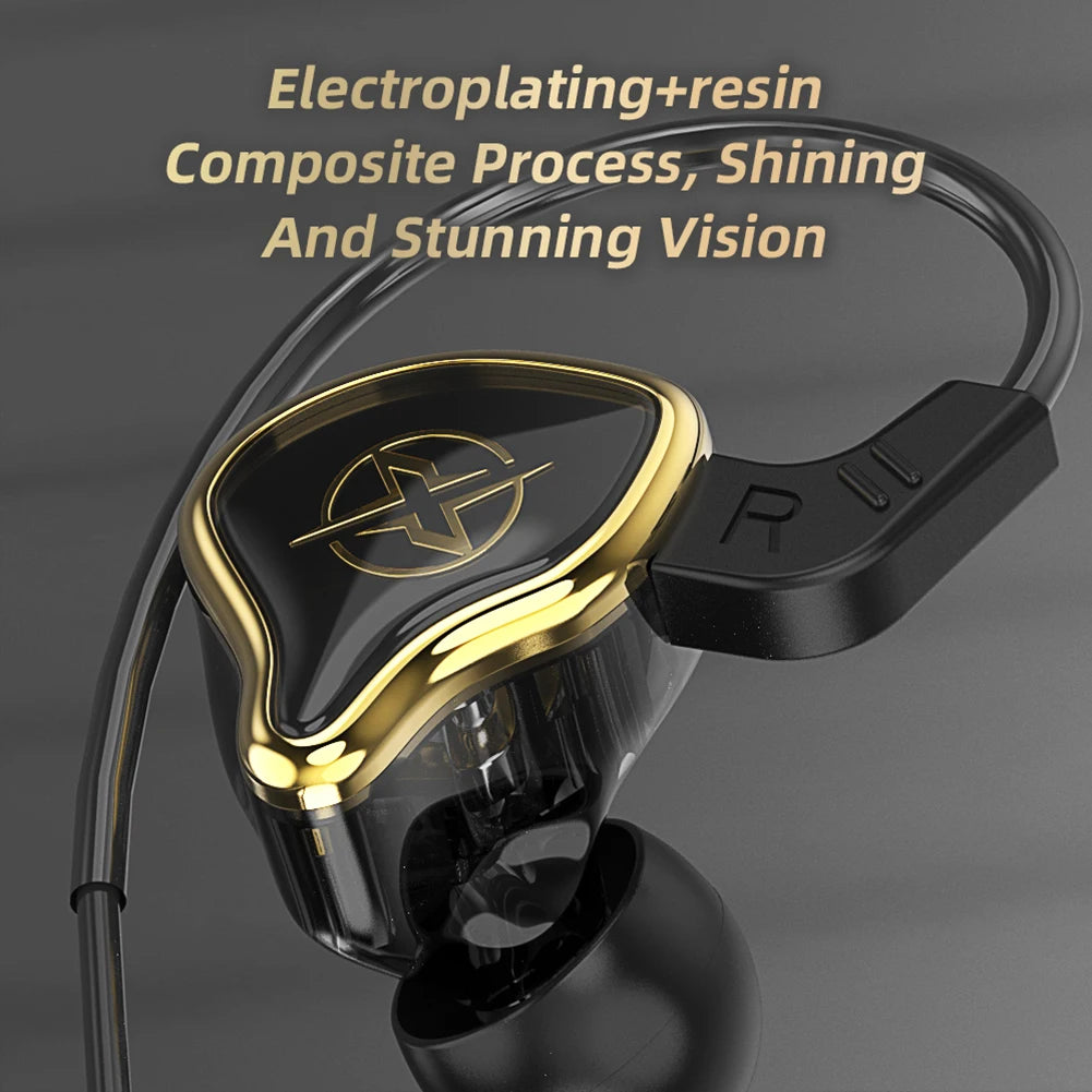 USB Gaming Headset With Microphone Wired Remote Control Earphones Noise Cancelling PET Diaphragm for PC Computer PS4 PS5