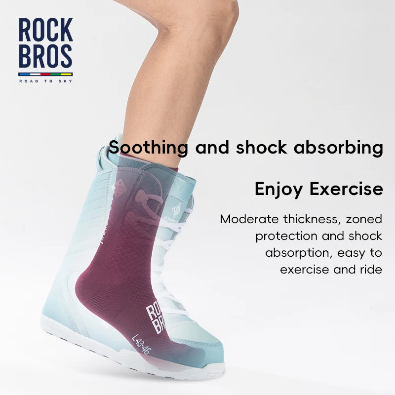 Breathable Cycling Socks High-Elastic Shock Absorbing 2 Pairs