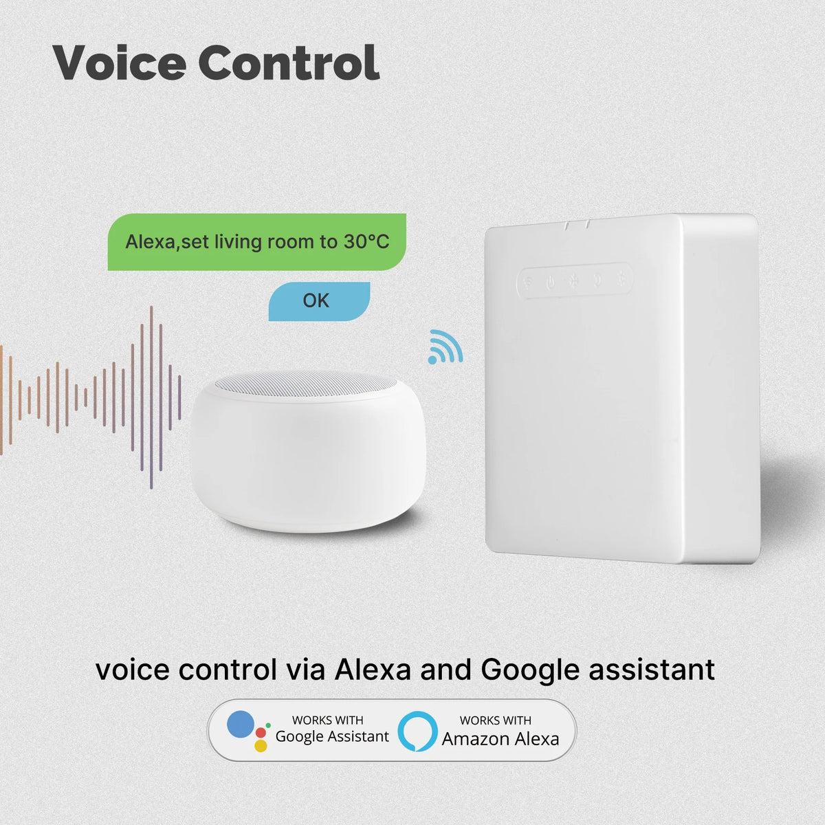 Thermostat WiFi pour radiateurs à câblage pilote