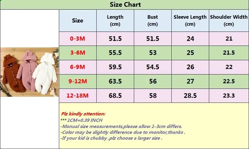 Detský overal s kapucňou pre novorodencov až do 18 mesiacov