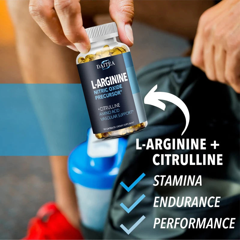 L-Arginine Supplement Capsules