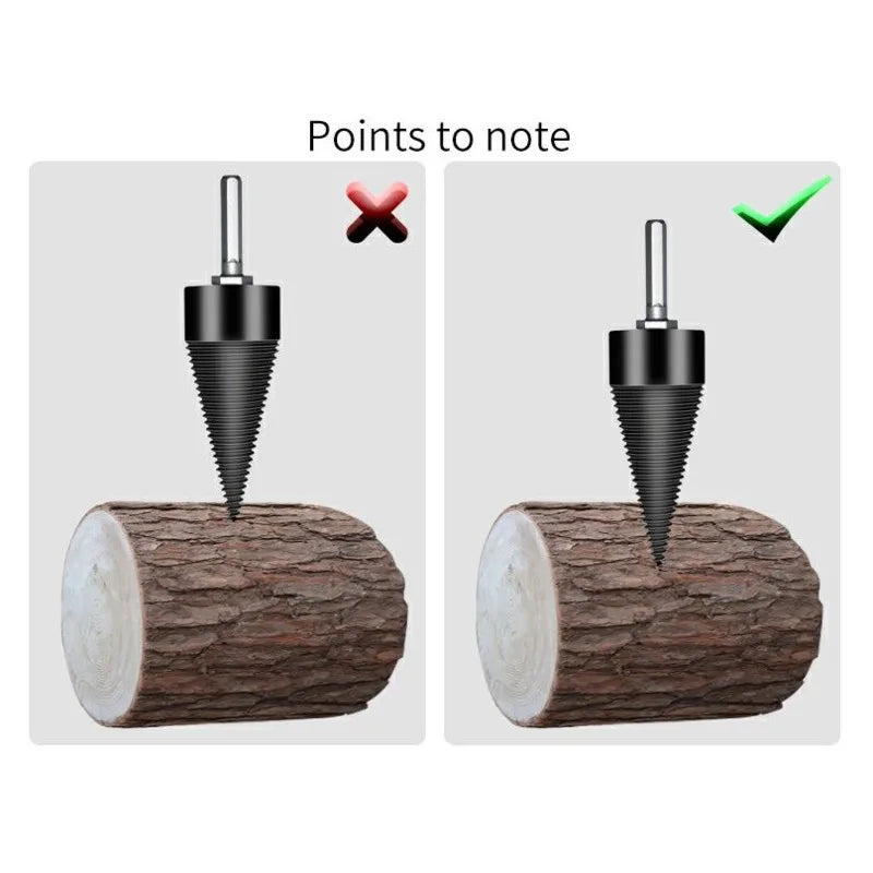42 mm Wood-Splitting Drill Bit