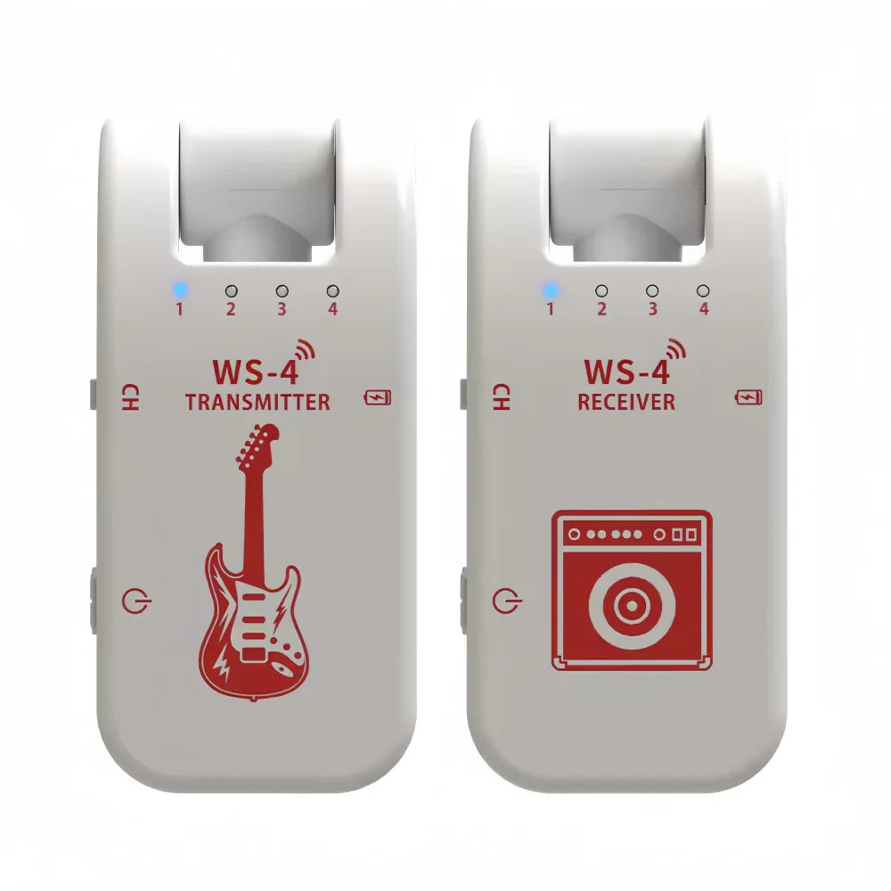 2.4GHz Wireless Guitar Transmitter and Receiver