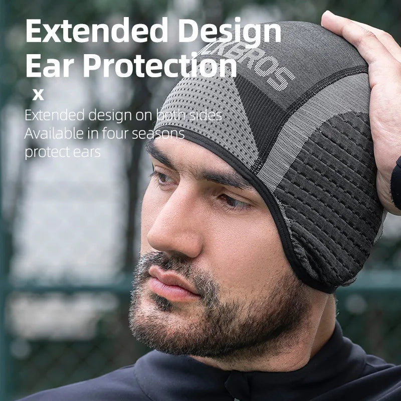 Windproof Cycling Cap with Ear Protection for All-Season Riding