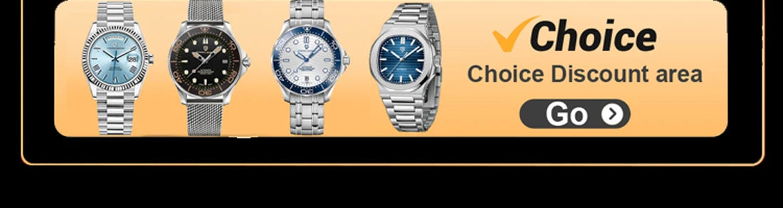 Meteorite Dial Men's Luxury Quartz Chronograph Watch