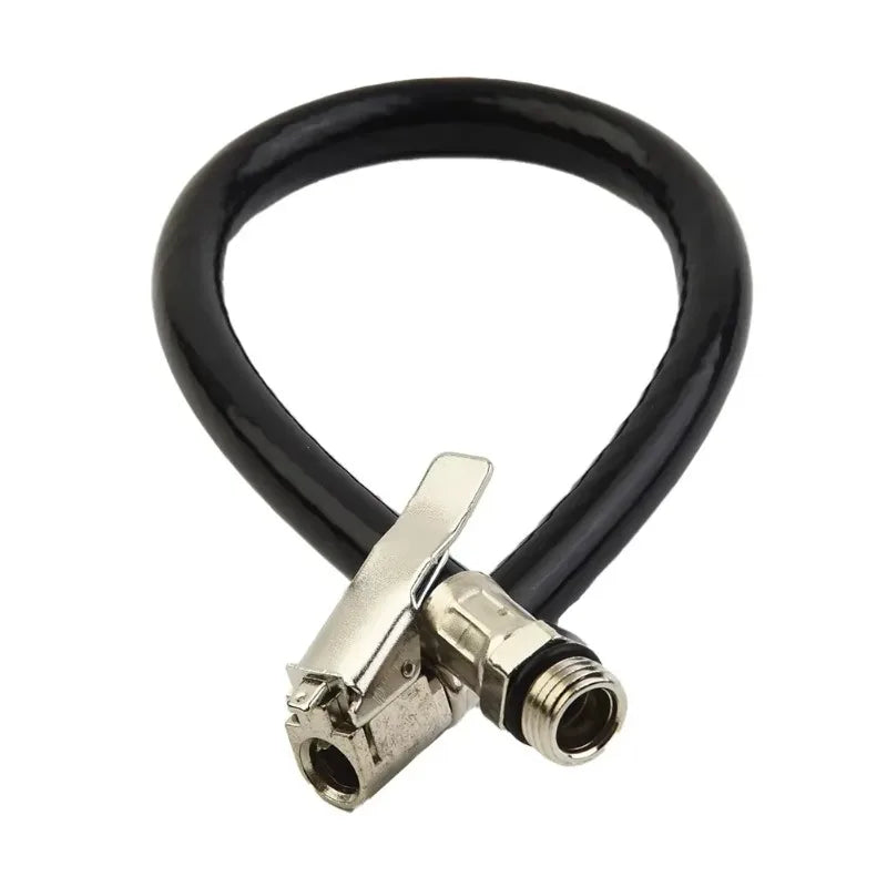Tyre Inflation Hose with Pressure Gauge