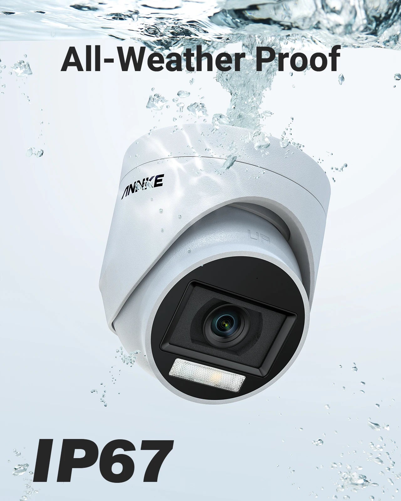 ANNKE 8CH 5MP Home Security Camera System with 8 Dome Cameras