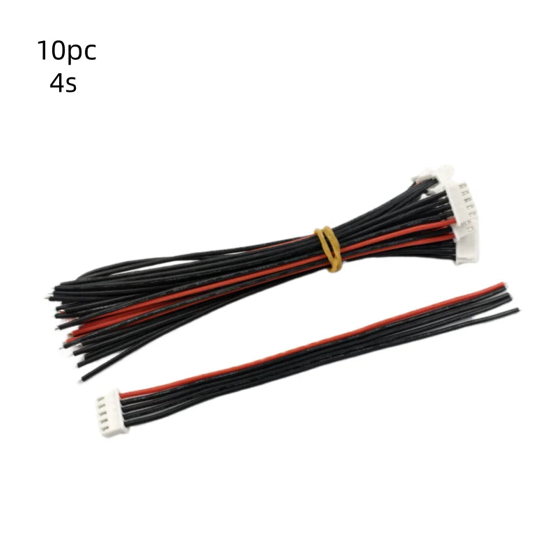 Prívodné vodiče balansovacieho konektora LiPo - balenie 10 ks, 1S až 8S