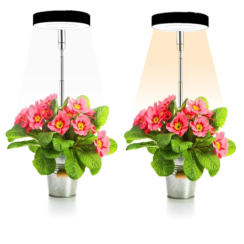 Adjustable USB Plant Light with Soil-Insertion Support