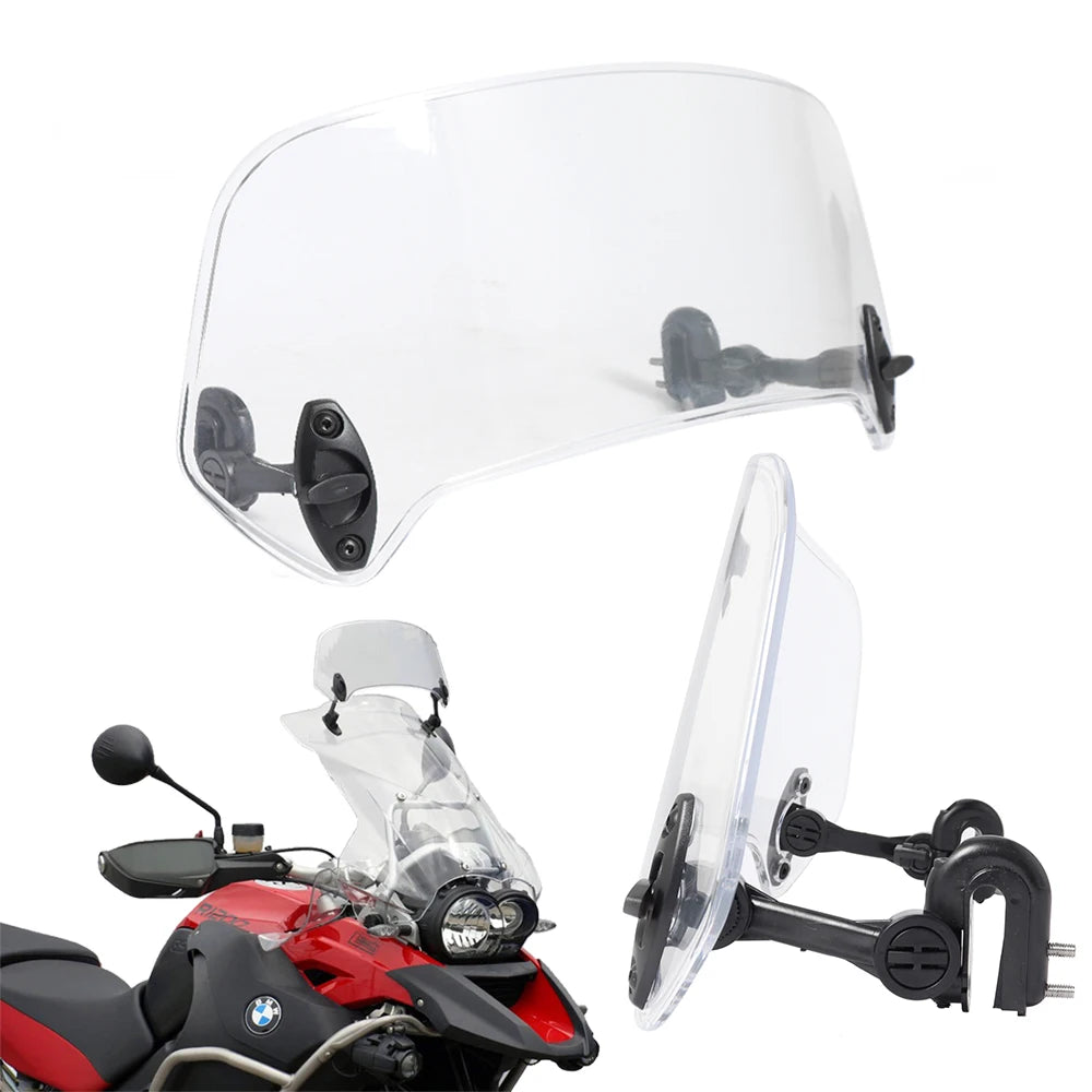 Motorcycle Windshield Extension Spoiler Windscreen Air Deflector For Suzuki VS 600 800 DL650 DL1000 DL250 V-STROM 650 1000 XT