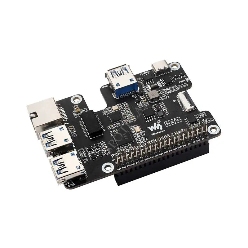 HAT de Raspberry Pi 5 con Ethernet y USB 3.2