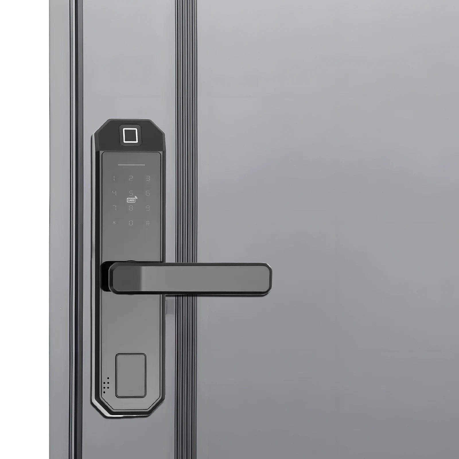 Cerradura inteligente para puerta con 5 métodos de desbloqueo para hogar y oficina