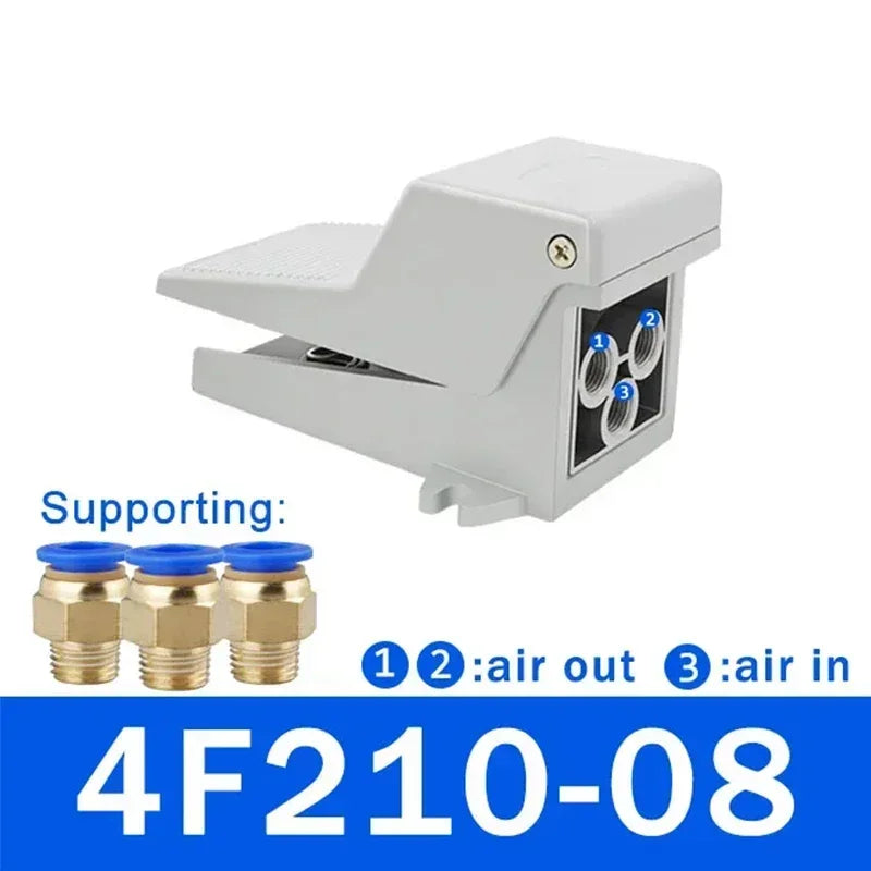 Pneumatic Foot-Pedal Valve Options