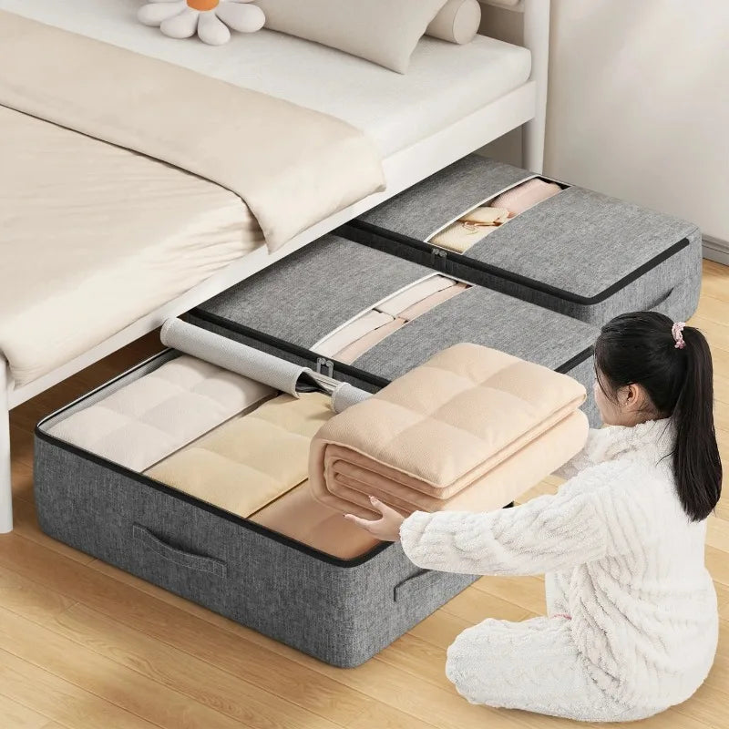Extra Large Underbed Storage Bag with Zipper