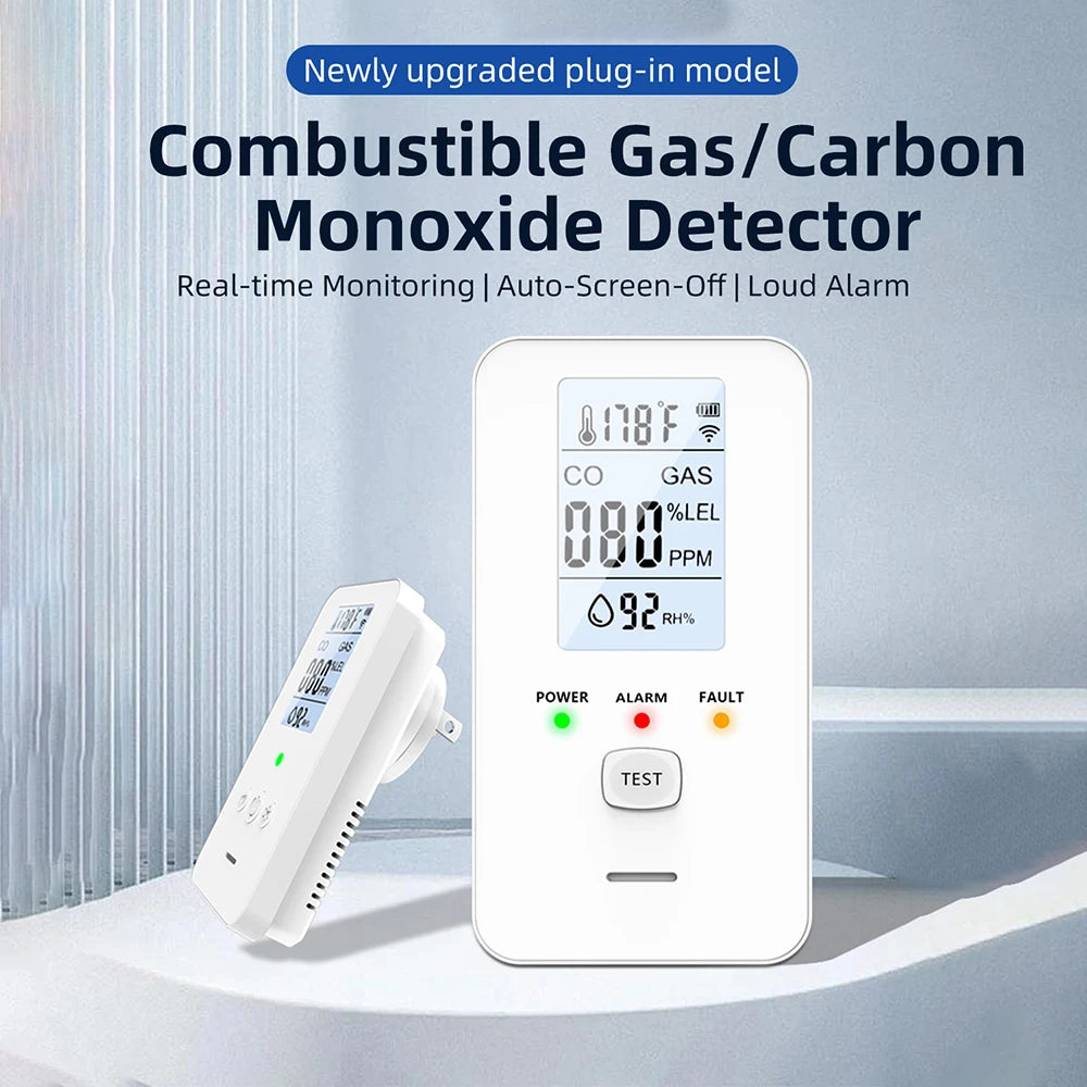 GC03 Kohlenmonoxid- und Gasdetektor zum Einstecken